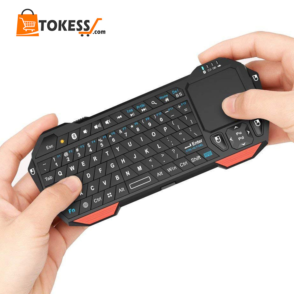 Mini Bluetooth Keyboard with Touchpad