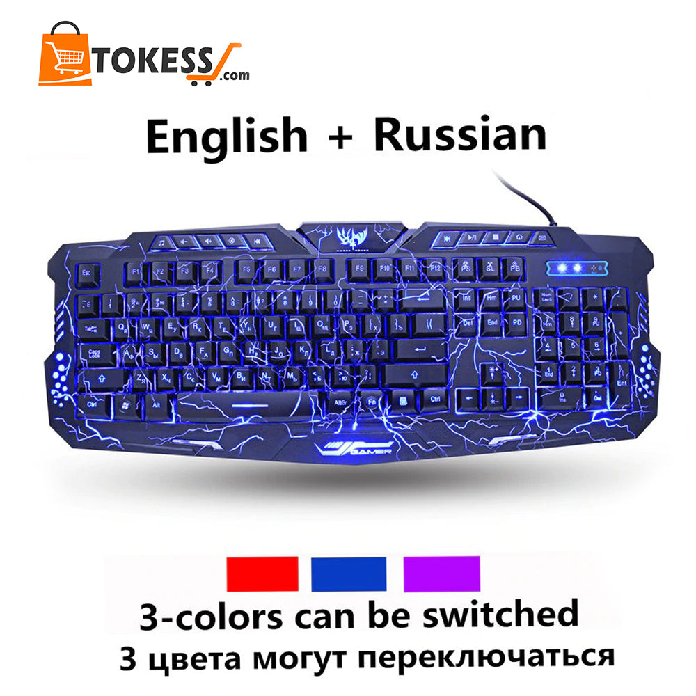 LED Colorful Gaming Keyboard