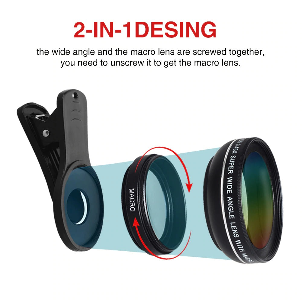 Professional HD Phone Camera Lens Kit