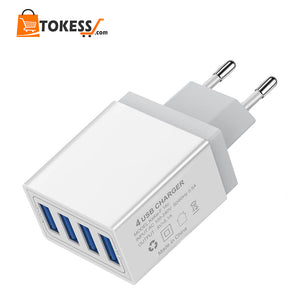 Universal 4 USB Fast Charging Adapter