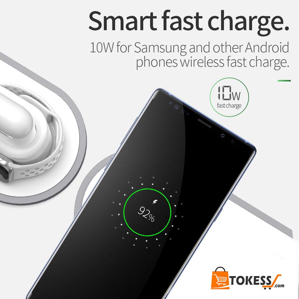 3 in 1 Wireless Charger Pad